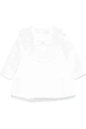 Elisabetta Franchi Vestido con logo bordado