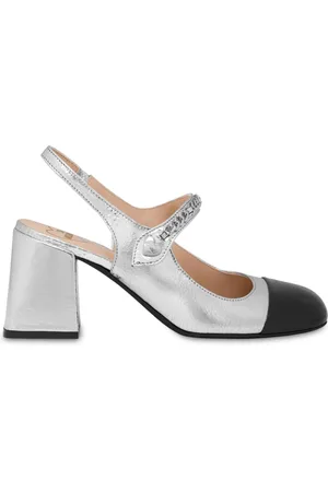 Moschino Zapatillas con detalle de cadena y tacón de 65mm