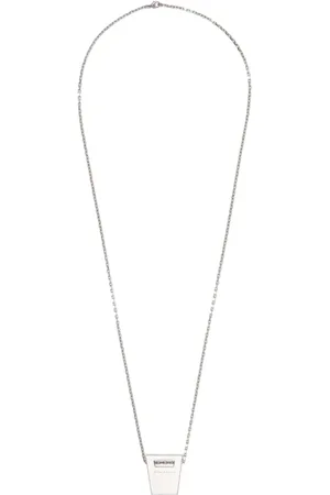 Rick Owens Collar Dogtag con dije