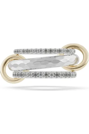 SPINELLI KILCOLLIN Anillo Theo Vulcan en oro amarillo de 18kt con diamantes