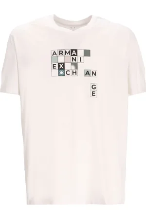 Armani Exchange Playera con logo estampado