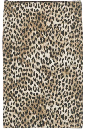 Nº21 Falda con estampado de leopardo