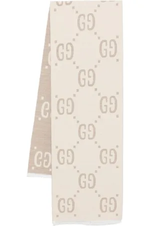 Gucci Bufanda con motivo GG en jacquard