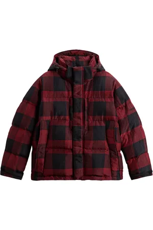 Woolrich Parka con motivo de cuadros