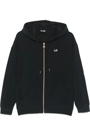 EA7 Hoodie con cierre