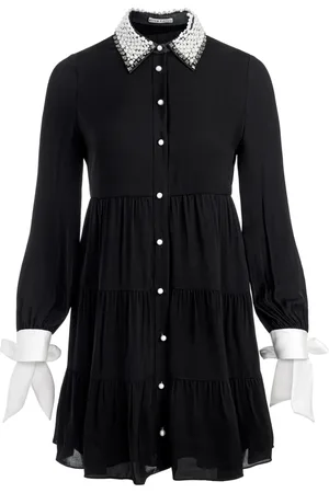 ALICE+OLIVIA Vestido camisero corto Meeko