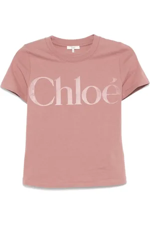 Chloé Playera con aplique del logo