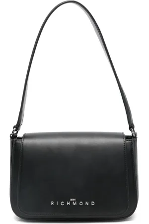 John Richmond Bolsa de hombro con letras del logo
