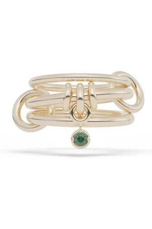 SPINELLI KILCOLLIN Anillo Piera YG en oro amarillo de 18kt con esmeralda