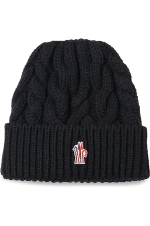 Moncler Gorro con parche del logo