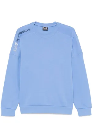 EA7 Sudadera con aplique del logo