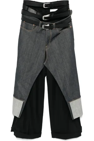 JUNYA WATANABE Pantalones con tiro alto