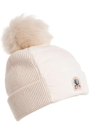 Parajumpers Gorro con parche del logo y pompón
