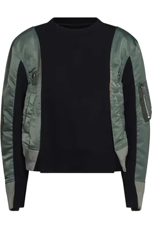 SACAI Sudadera con paneles