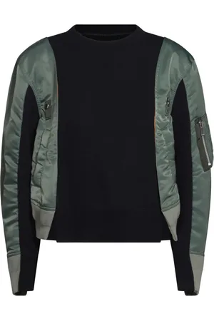 SACAI Sudadera con paneles