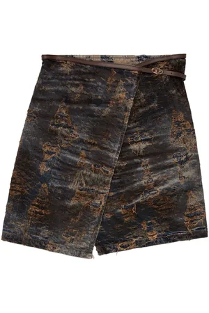 Diesel Falda corta de mezclilla De-Lem-Fsf