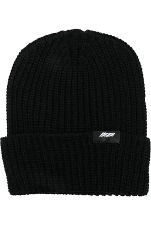 Msgm Gorro con parche del logo
