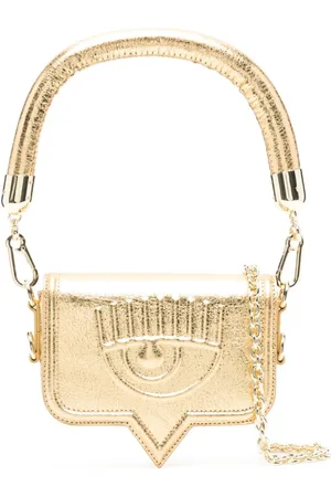 Chiara Ferragni Bolsa de hombro Metal Eyelike pequeña