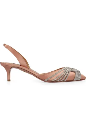 Aquazzura Zapatillas Gatsby con tacón de 50mm