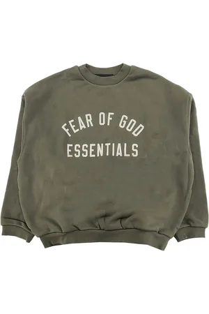 FEAR OF GOD Sudadera con cuello redondo y efecto texturizado