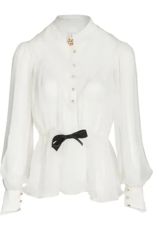Giambattista Valli Blusa de seda