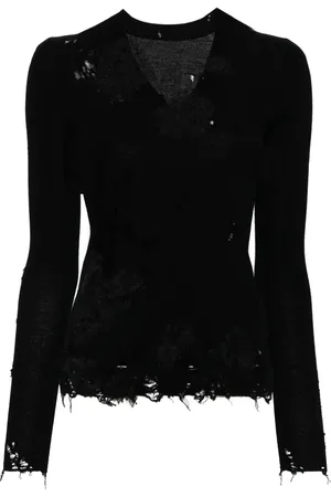 JNBY Playera con bordado floral