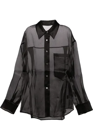 JNBY Camisa oversize Organza