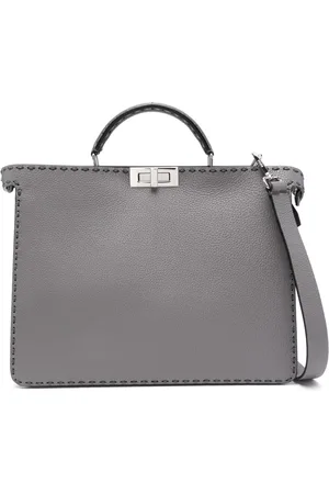 Fendi Tote Peekaboo ISeeU Selleria mediana