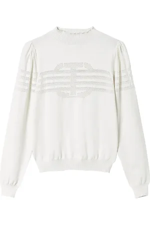 Twin-Set Suéter con motivo Oval T