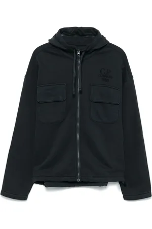 C.P. Company Hoodie con logo bordado