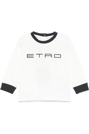 Etro Playera con logo bordado