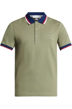 Lacoste Playera tipo polo con parche del logo