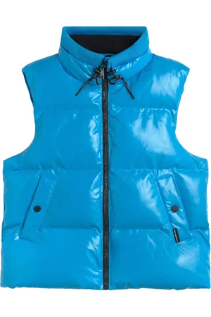 Karl Lagerfeld Chaleco capitonado con cuello alto