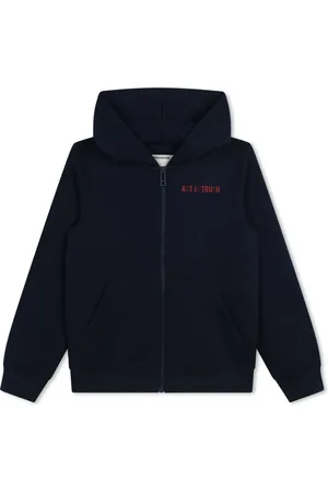 Zadig & Voltaire Hoodie con cierre y logo estampado