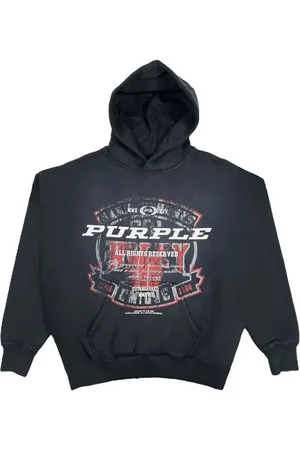 Purple Brand Hoodie con estampado gráfico