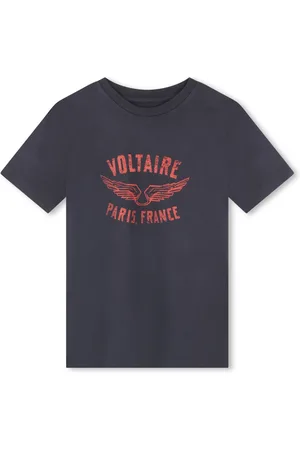 Zadig & Voltaire Playera con logo estampado