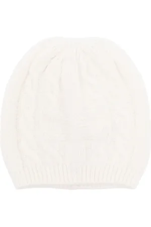 Elisabetta Franchi Gorro en tejido de ochos