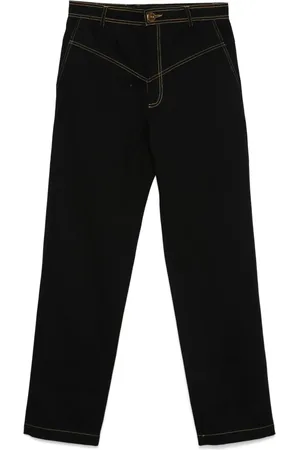 LABRUM Jeans con monograma en los bolsillos