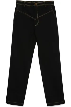 LABRUM Jeans con monograma en los bolsillos