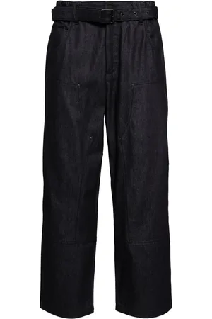 CROQUIS Jeans rectos con paneles