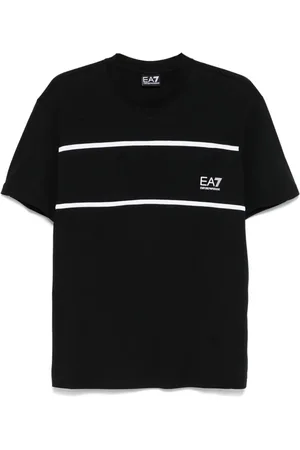 EA7 Playera con logo estampado