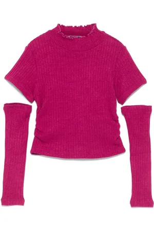 MISS GRANT Top con guantes removibles
