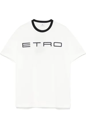 Etro Playera con logo bordado