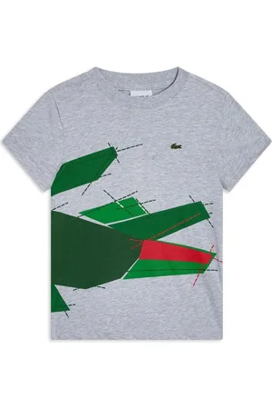 Lacoste Playera Holiday Imprimé Crocodile
