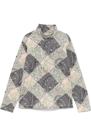 Etro Top con estampado de cachemira