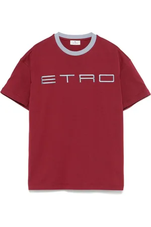 Etro Playera con logo bordado