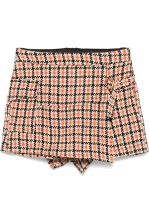 MISS GRANT Skorts con motivo pied de poule