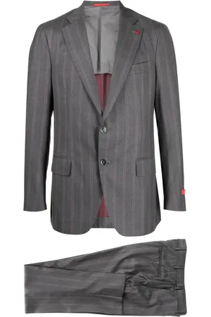 ISAIA Traje de dos piezas con motivo de rayas