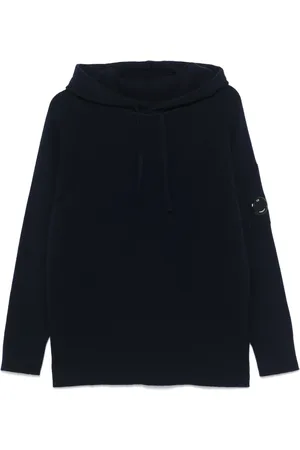 C.P. Company Hoodie con detalle Lens