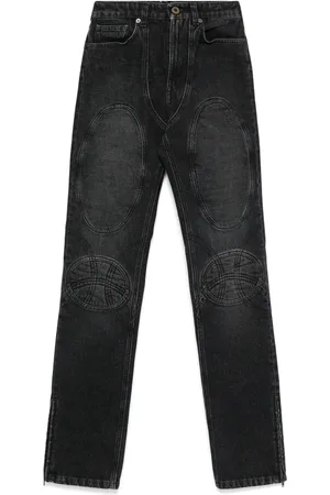 Jean Paul Gaultier Jeans con agujetas
